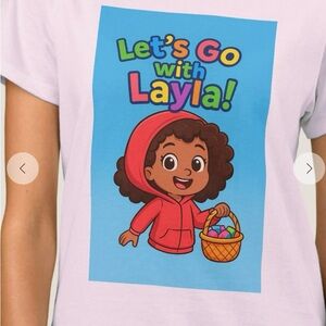 Let's Go with Layla Graphic T-Shirt
